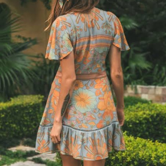 Nine Lives Bazaar Banjo mini dress - Picture 2 of 4